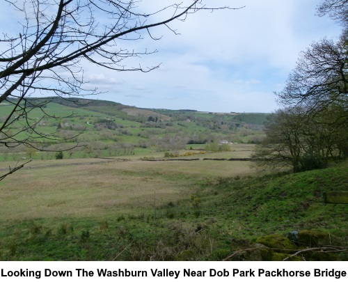 View along the Washburn Valley from near Dob Park Bridge.