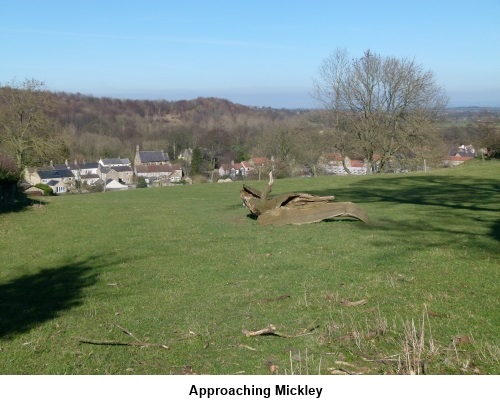 Approaching Mickley