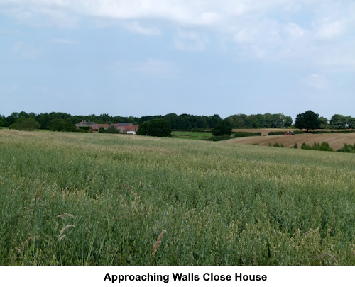Approaching Walls Close House.
