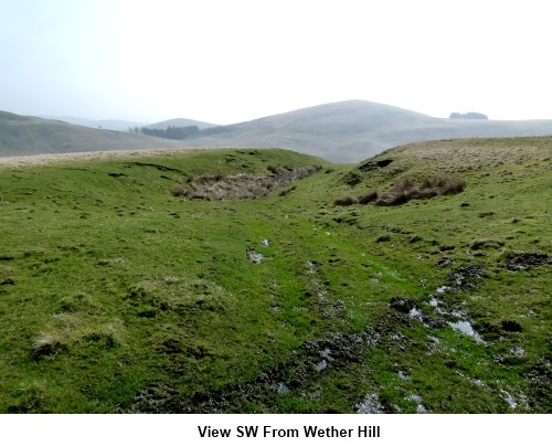 View SW from Wether Hill