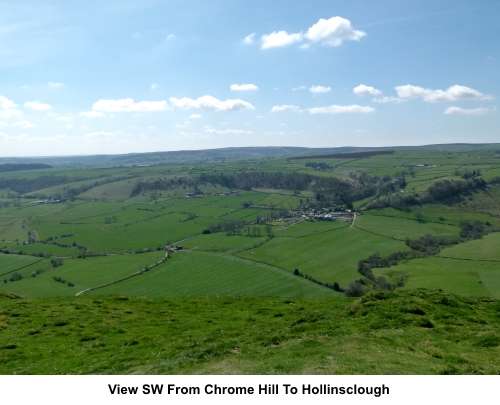 View SW from Chrome Hill