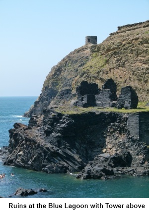 Ruins at the Blue Lagoon