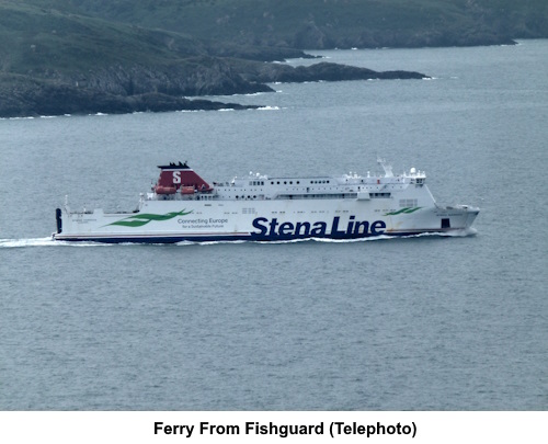 Stena Line ferry from Fishguard.