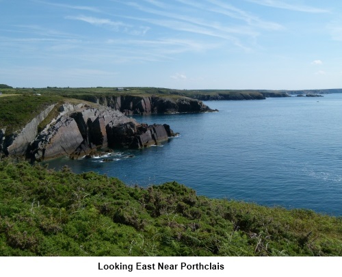 Coast at porthclais