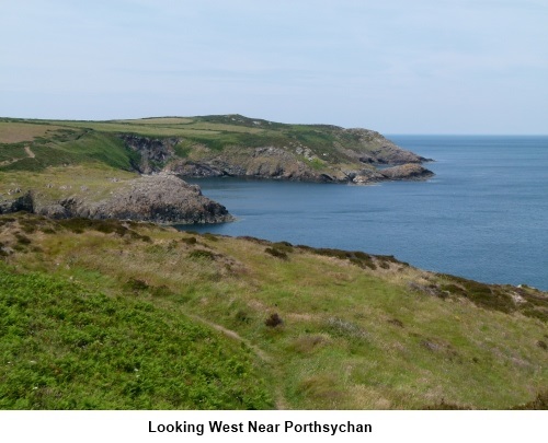 Coast near Porthsychan