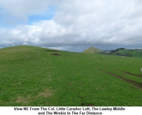 View NE fro Caer Caradoc