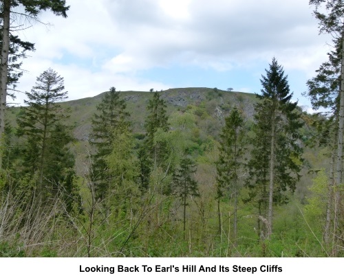 View back to Earl's Hill