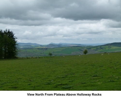 View north from Stow Hill