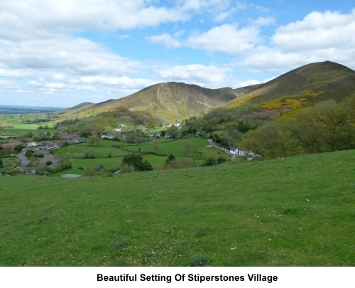 Stiperstones village