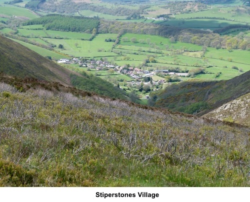 Stiperstones village