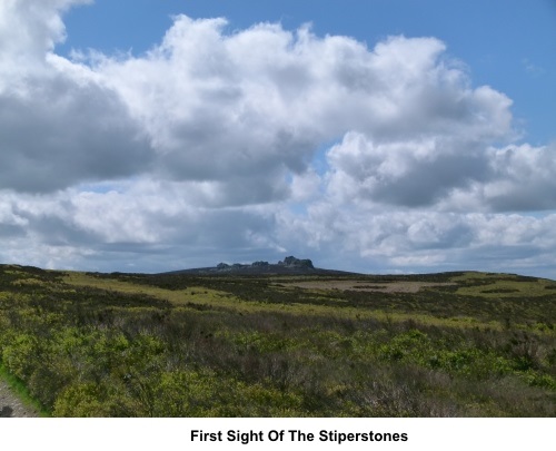 First view of the Stiperstones