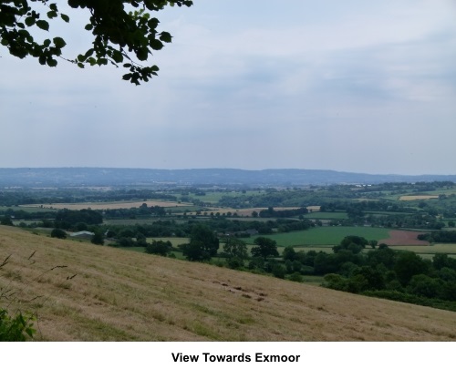 View towards Exmoor