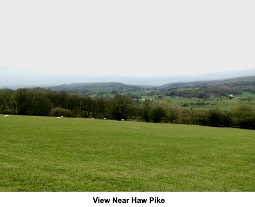 View near Haw Pike.