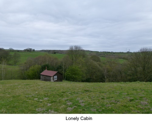 A lonely cabin!