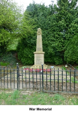 Tong Park war memorial