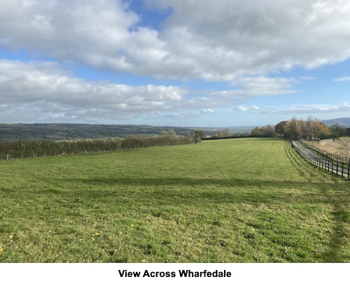 Views across Wharfedale.