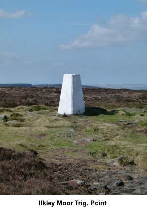 Ilkley Moor Trig Point