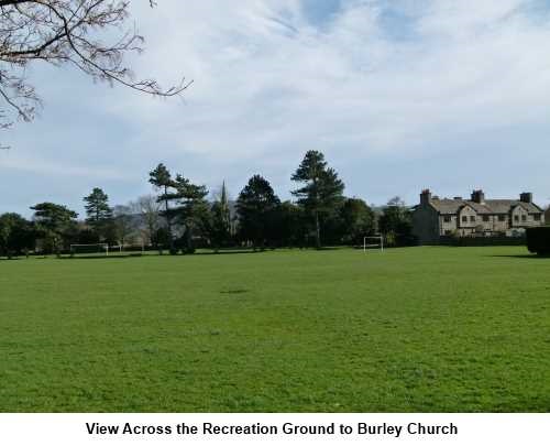 View to Burley church