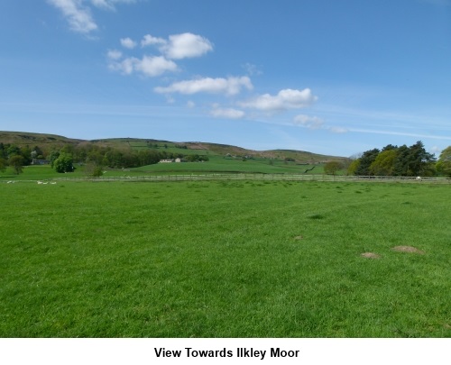 View to Ilkley Moor