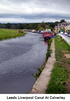 Leeds Liverpool canal at Calverley