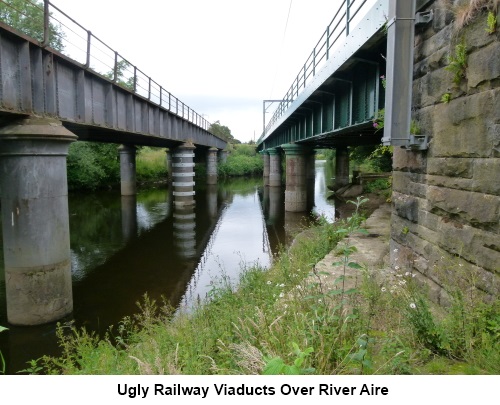 Double railway viaducts