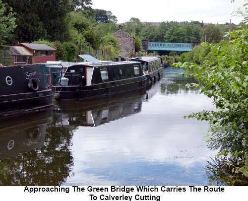 Leeds Liverpool canal and Calverley Cutting bridge