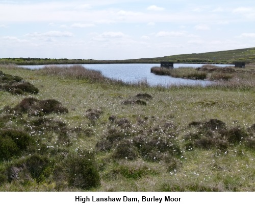 High Lanshaw Dam Burley Moor