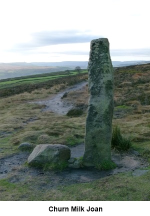 Churn Milk Joan standing stone