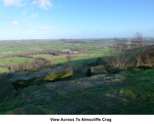 View to Almscliffe Crag