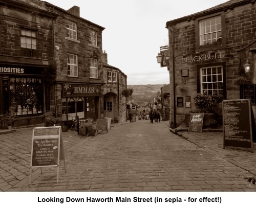 Down Haworth Main Street