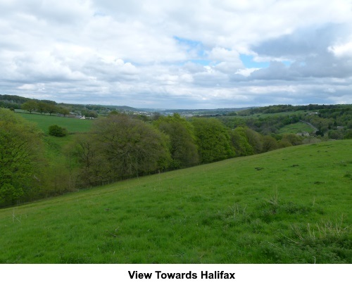 View towards Halifax.