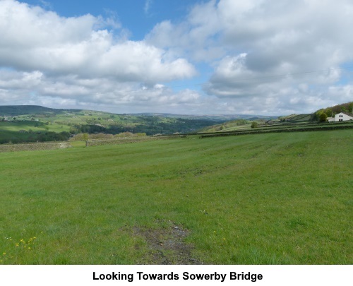 Looking towards Sowerby Bridge.