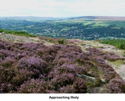 Approaching Ilkley