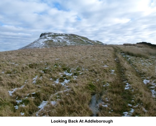 Looking back at Addleborough