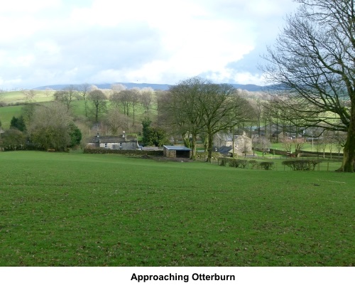 Approaching Otterburn