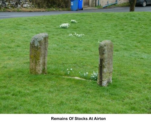 Remains of stocks at Airton