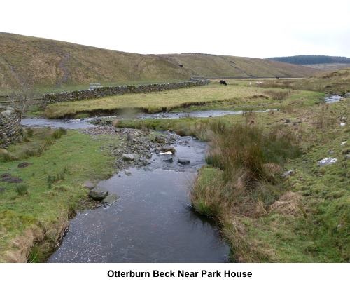 Otterburn Beck near Park House