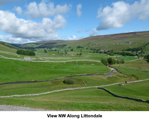 A view north west along Littondale.