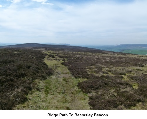Ridge path to Beamsley Beacon