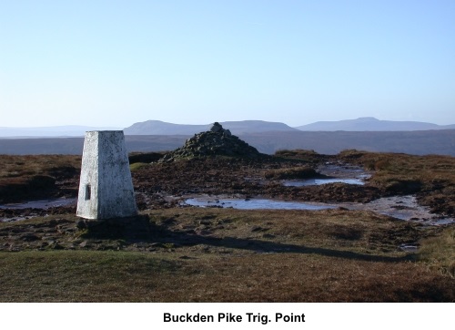Buckden Pike trig. point