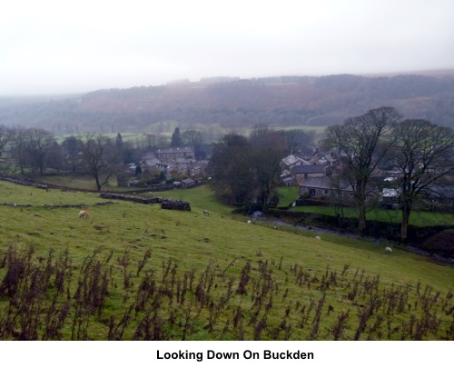 Looking down on Buckden
