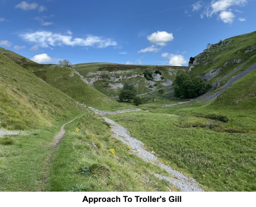 The approach to Trolller's Gill.