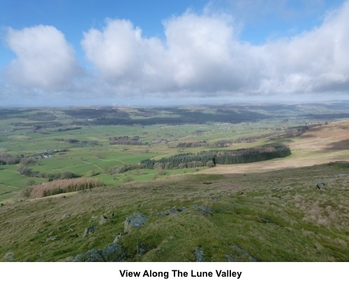 View along the Lune valley