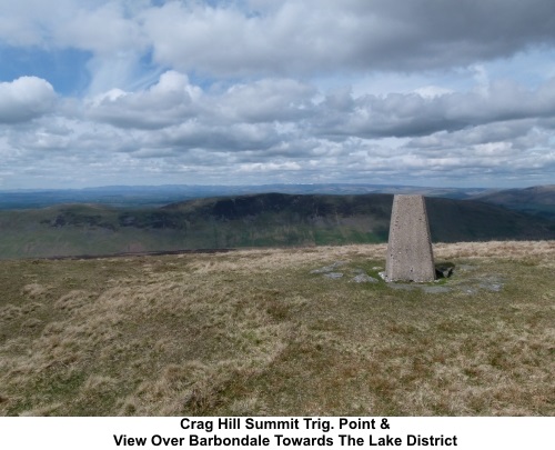 Crag Hill and view to lake District