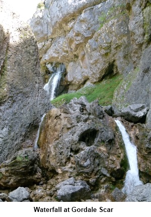 Waterfall at Gordale scar