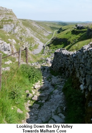 Dry valley near Malham Cove