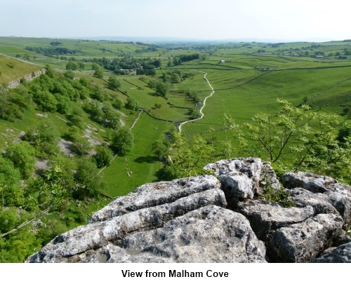 View from Malham Cove