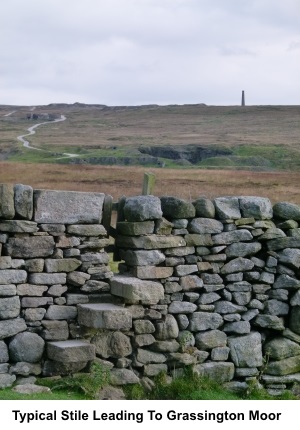 Stile leading to Grassington Moor