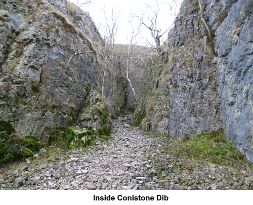 Inside Conistone Dib.