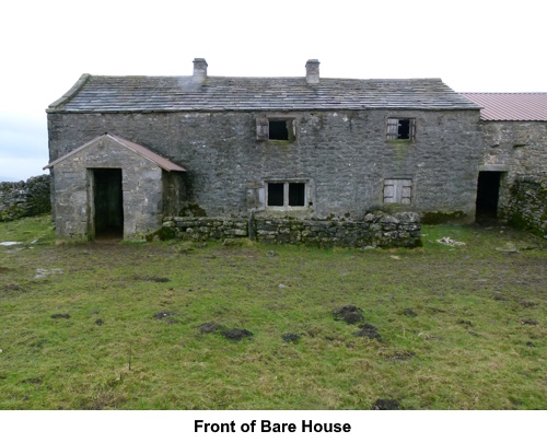 Front of Bare House.
